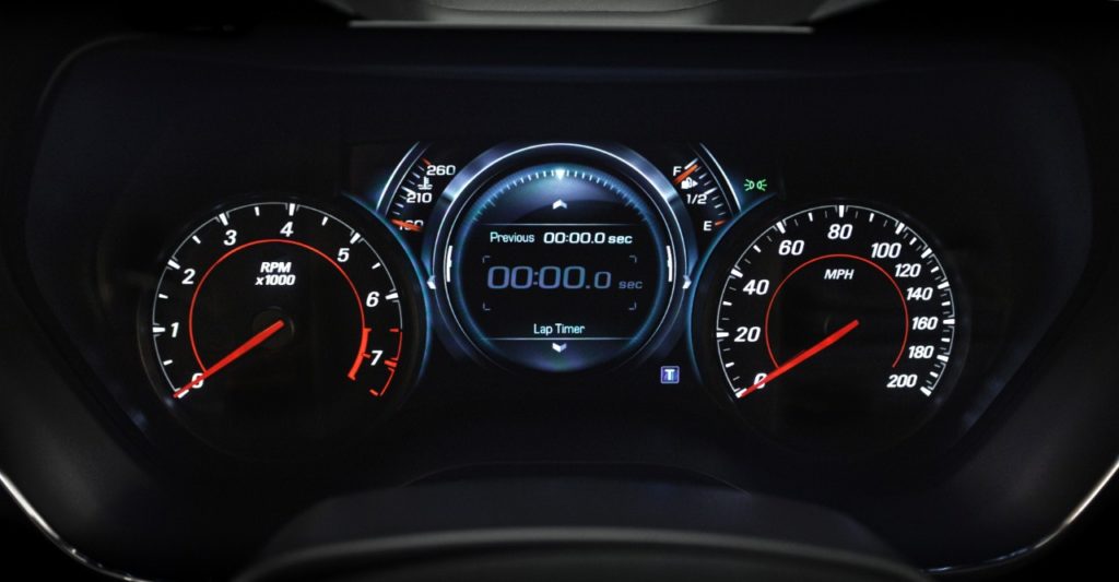 Camaro Uplevel Instrument Cluster Upgrade Kit 20162024 White