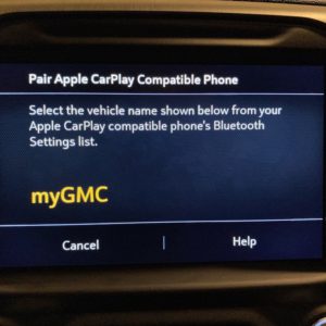 2020 Sierra Denali Wireless Car Play Retrofit