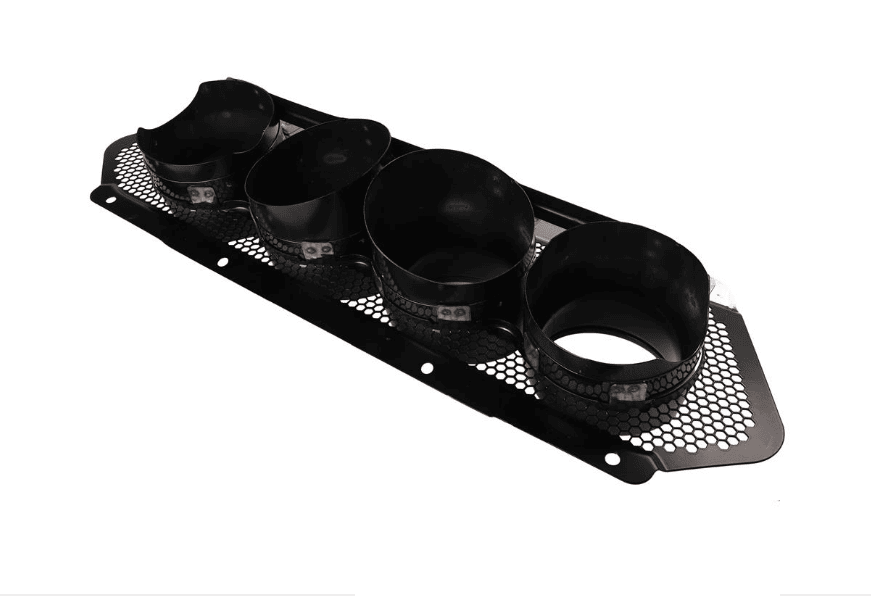 C8 Corvette Z06/ZR1 Black Exhaust Tips – OEM - Image 2