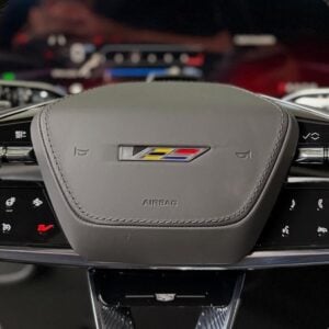 2025 Cadillac Escalade-V Airbag Upgrade – 2026 V-Series Logo
