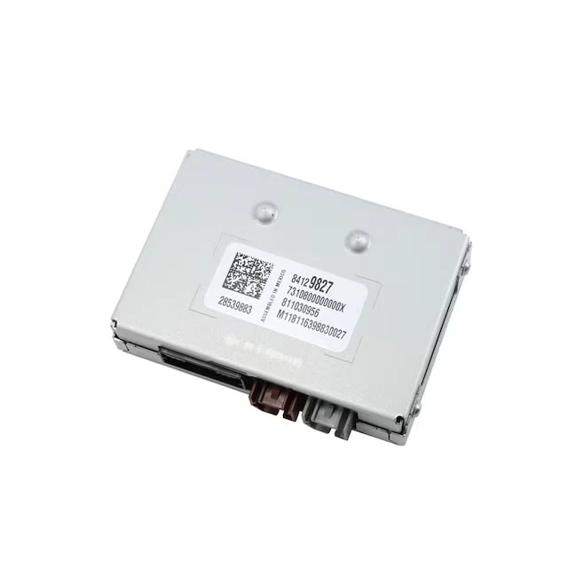 GM HMI Bypass Module, the factory component that routes backup camera video to the HMI on IO5 and IO6 equipped vehicles